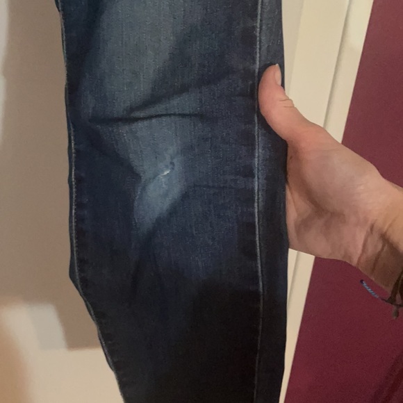 Size 10 long worn universal thread jeans - Picture 3 of 4